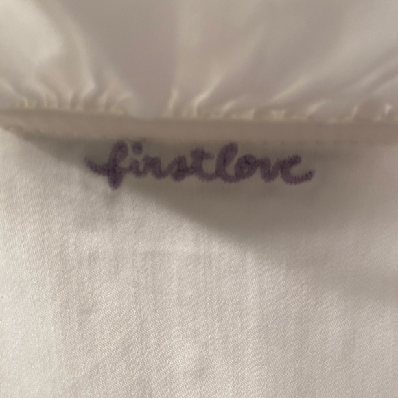 Kate spade white poplin tiered ruffle dress 10 - Picture 4 of 5